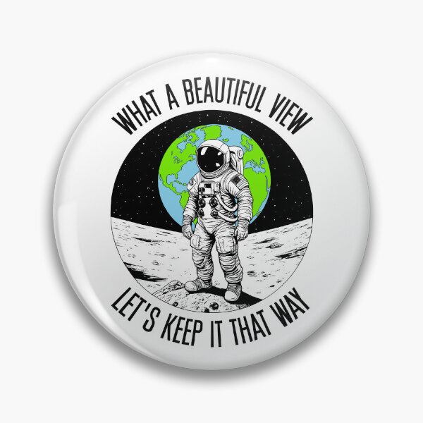 Item preview, Funny Earth Day Astronaut Planet Beautiful View From Space designed and sold by GrandeDuc.
