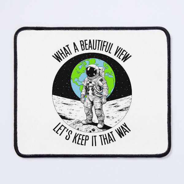 Item preview, Funny Earth Day Astronaut Planet Beautiful View From Space designed and sold by GrandeDuc.