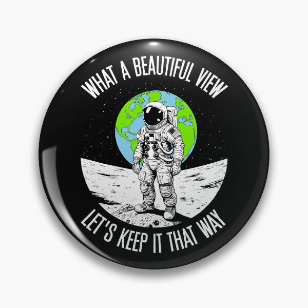 Item preview, Funny Earth Day Astronaut Planet Beautiful View From Space designed and sold by GrandeDuc.