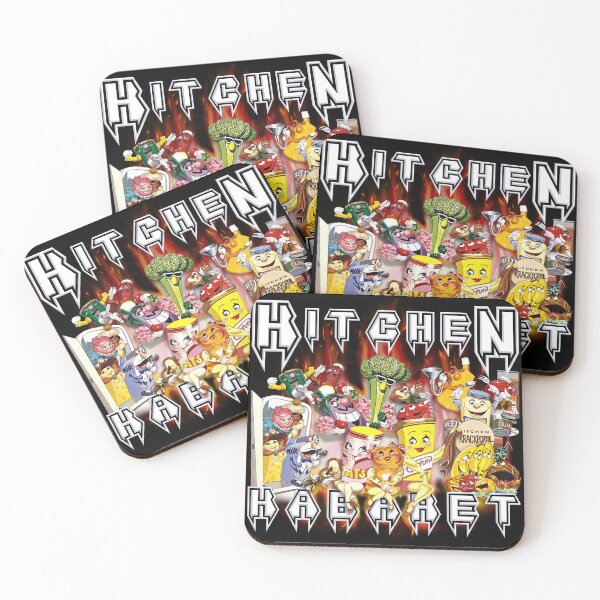 Item preview, Kitchen Kabaret Heavy Metal Collage designed and sold by MintyHinges.