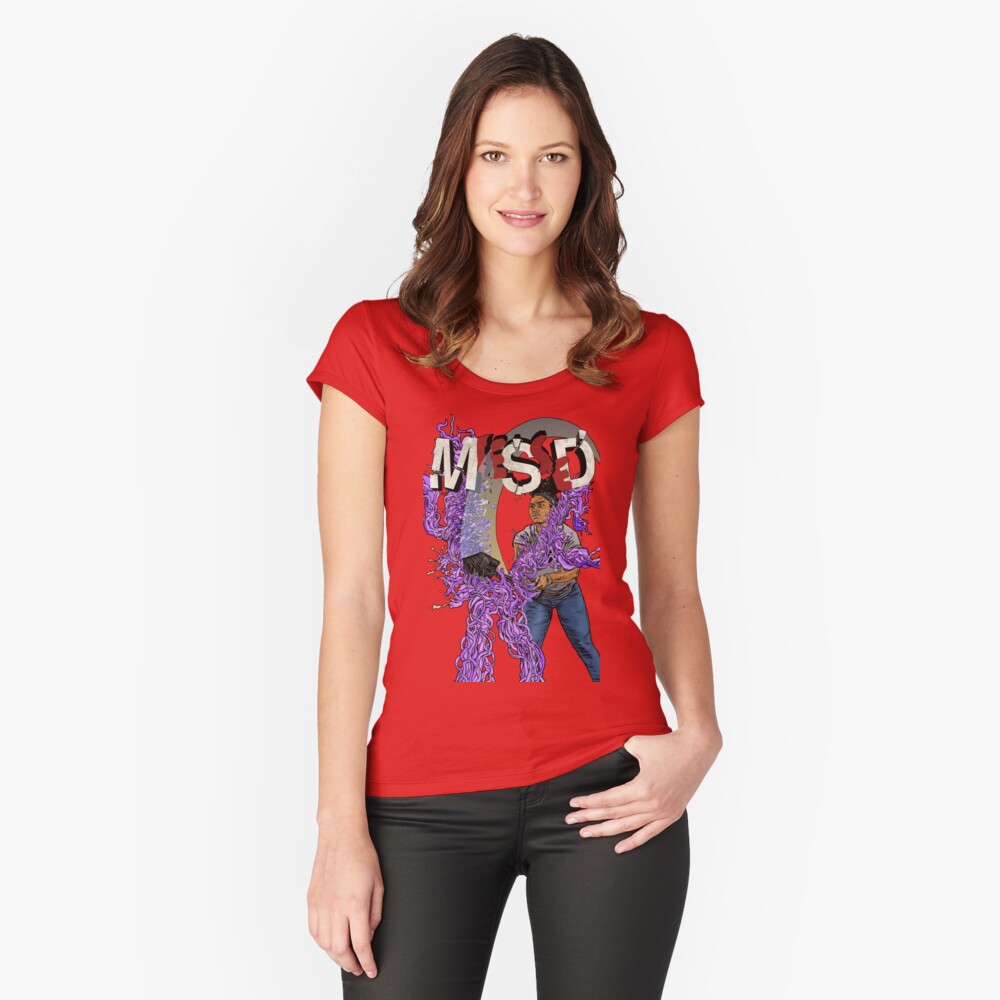 Item preview, Fitted Scoop T-Shirt designed and sold by MeSseDcomics.