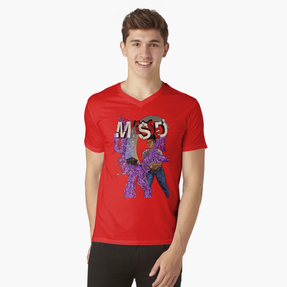 Item preview, V-Neck T-Shirt designed and sold by MeSseDcomics.