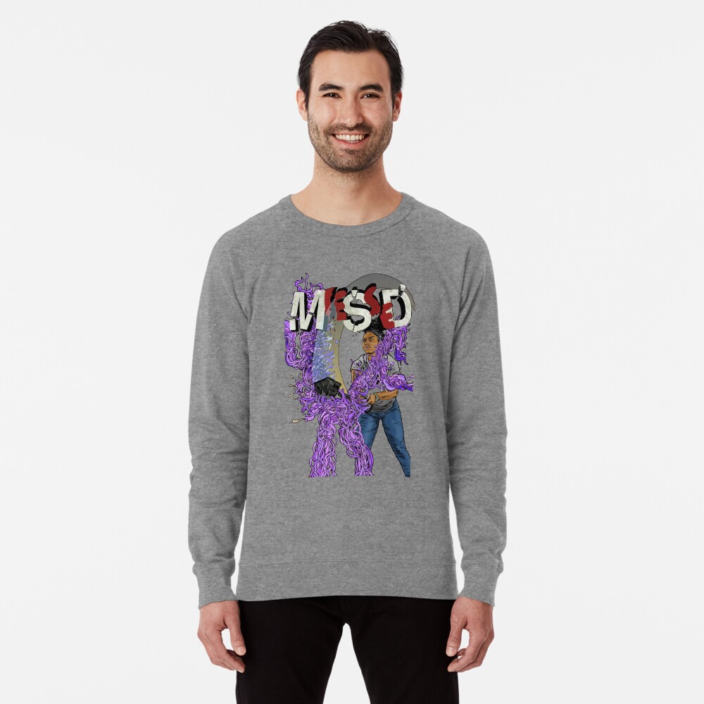 Item preview, Lightweight Sweatshirt designed and sold by MeSseDcomics.
