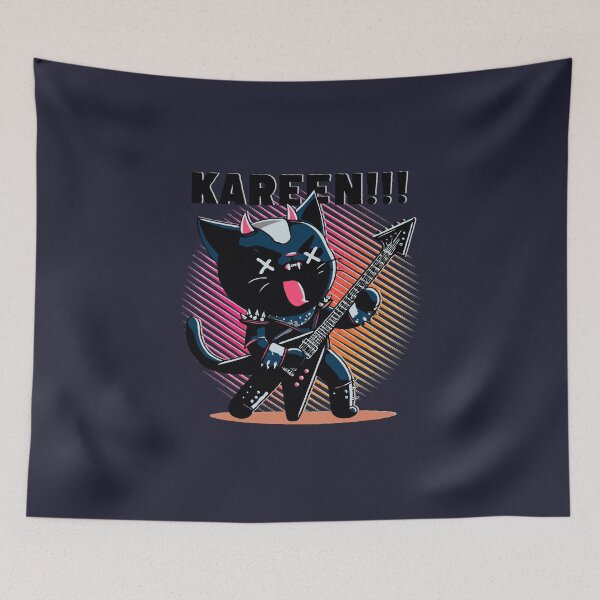 Item preview, Un divertido gato rockero designed and sold by The Monkey Desings LLC.