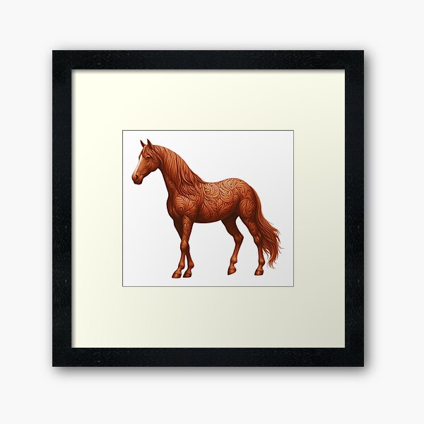 Item preview, Cheval alezan designed and sold by justrachna.
