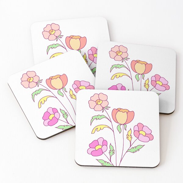 Item preview, Flower Butter cups - Pastel designed and sold by Fabricatemyart.