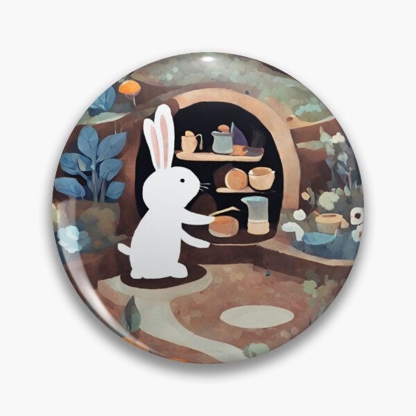 Item preview, Cute bunny cooks food, Happy Easter designed and sold by Oorviart.