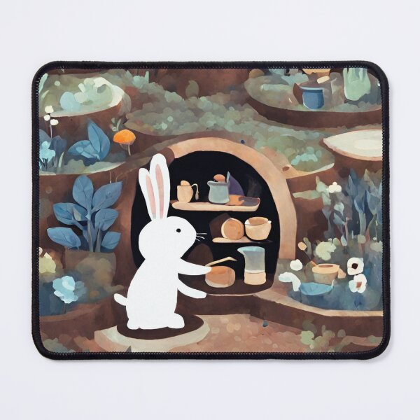 Item preview, Cute bunny cooks food, Happy Easter designed and sold by Oorviart.
