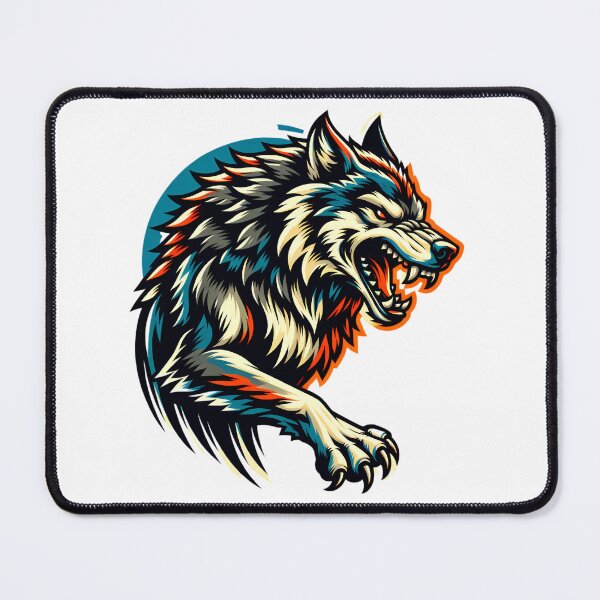 Item preview, Growling Wolf Shirt designed and sold by PeelZinc.