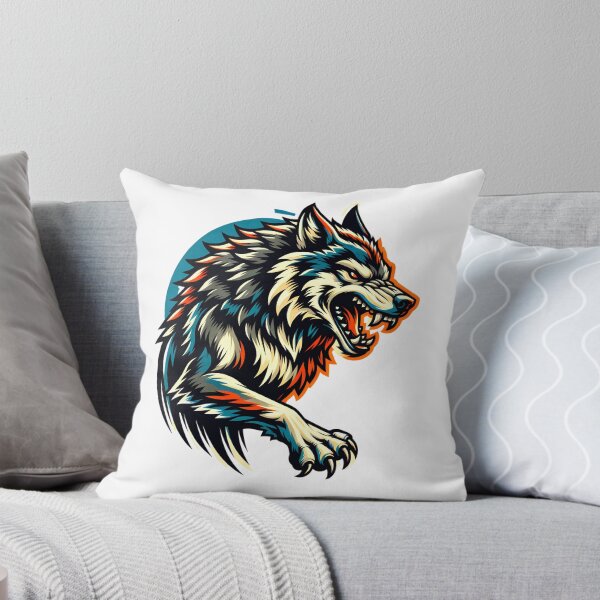 Item preview, Growling Wolf Shirt designed and sold by PeelZinc.