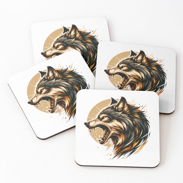 Item preview, Growling Wolf Shirt designed and sold by PeelZinc.