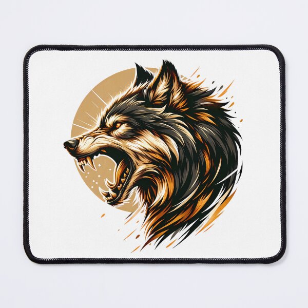 Item preview, Growling Wolf Shirt designed and sold by PeelZinc.