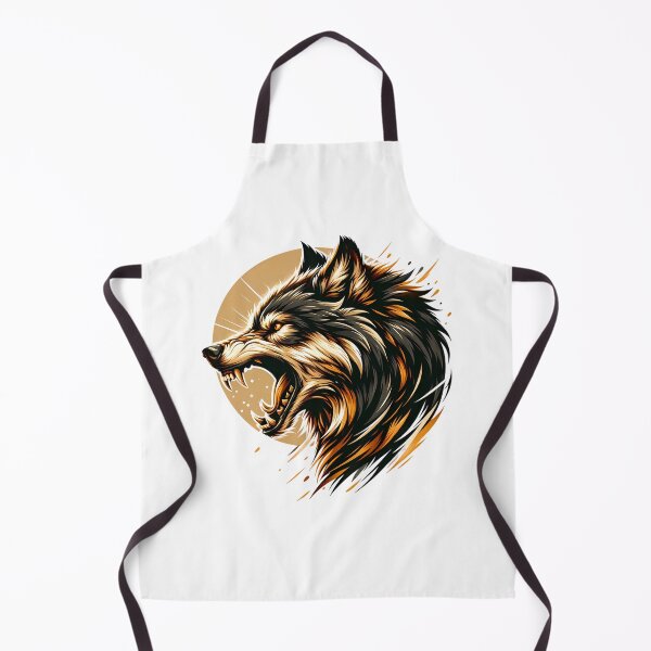 Item preview, Growling Wolf Shirt designed and sold by PeelZinc.