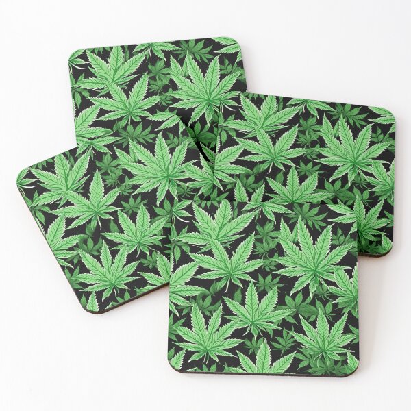 Artikelvorschau, Cannabis-Hanfblätter-Dekor entworfen und verkauft von Magnuna.