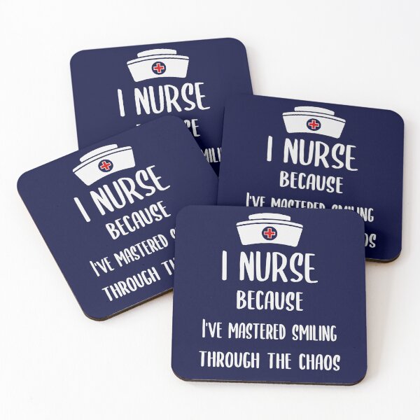 Item preview, I Nurse Because I've Mastered Smiling Through The Chaos designed and sold by zarshirts.