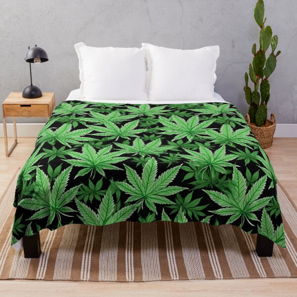 Artikelvorschau, Cannabis-Hanfblätter-Dekor entworfen und verkauft von Magnuna.