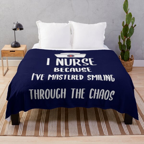 Item preview, I Nurse Because I've Mastered Smiling Through The Chaos designed and sold by zarshirts.