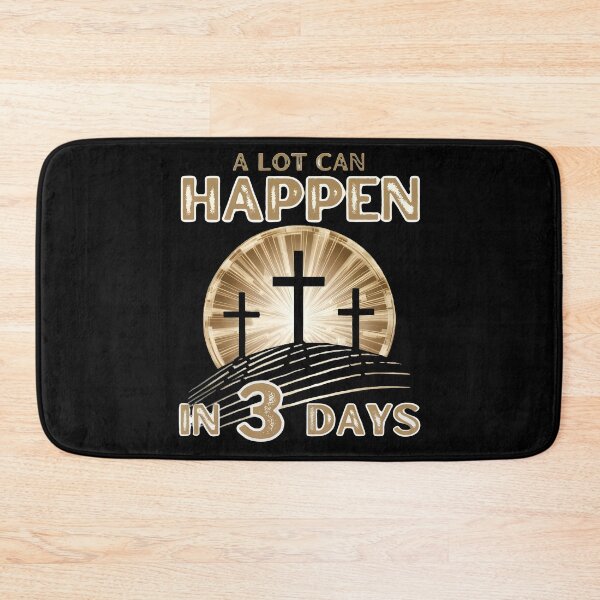 Item preview, A Lot can Happen in Three Days Jesus Resurrection Happy Easter for Christian designed and sold by jteart.