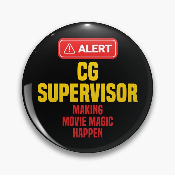 Item preview, CG Supervisor Making Movie Magic Happen designed and sold by NermilioDesigns.