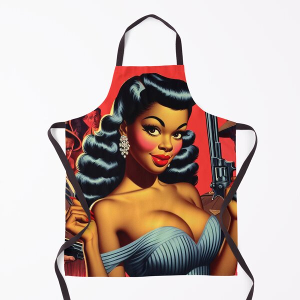 Item preview, Retro Hot Pulp Woman designed and sold by PulpVintage.