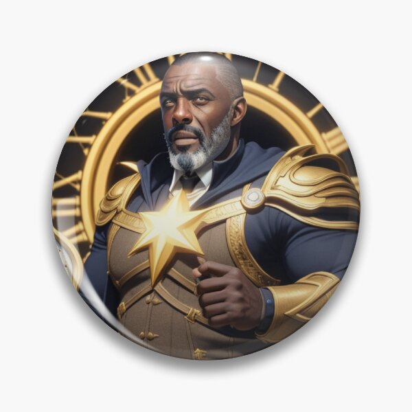 Item preview, Idris Alba is father time designed and sold by Kosm1kuniverse.