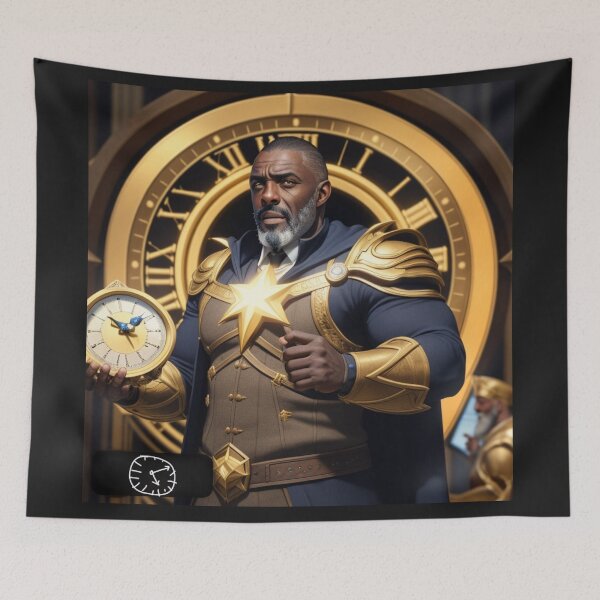 Item preview, Idris Alba is father time designed and sold by Kosm1kuniverse.