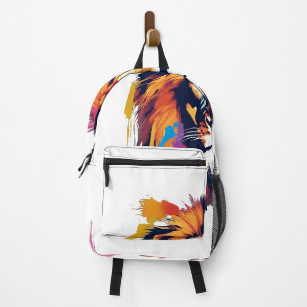 Item preview, Colorful Lion Art Design: Unique Stylish Trending Design for Redbubble Products designed and sold by TRYKID.