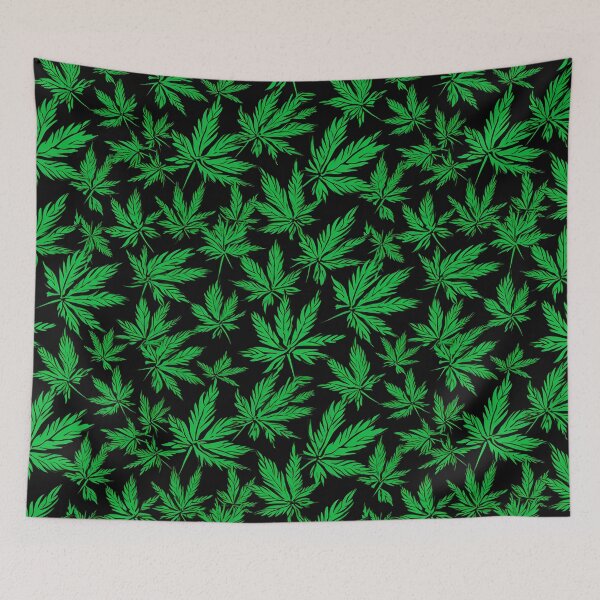 Item preview, Cannabis Hemp Leaves Decor designed and sold by Magnuna.