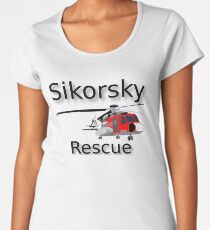 Helicopter Women's Premium T-Shirt