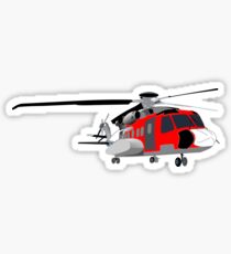 Helicopter Sticker
