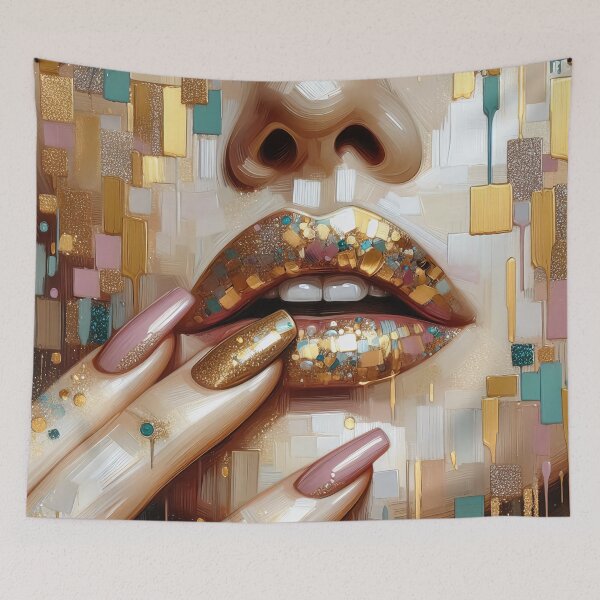 Item preview, Gold Lips designed and sold by Mermaid's Whimsy.