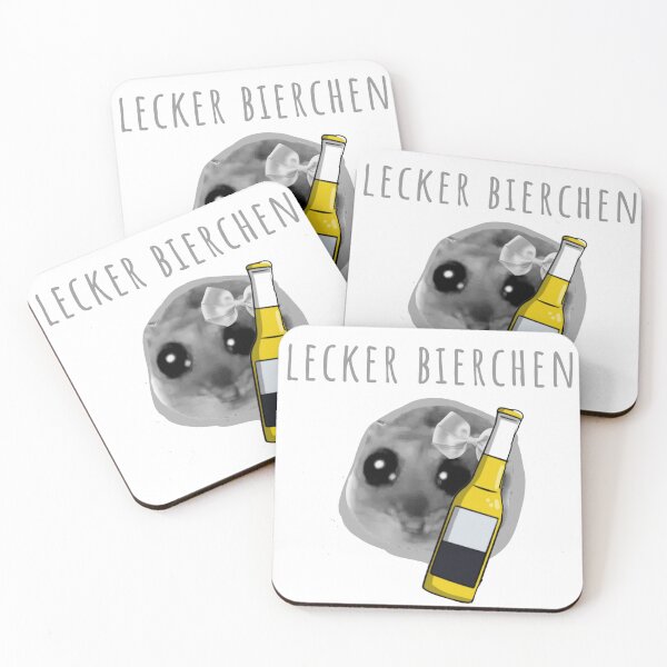 Artikelvorschau, Lecker Bierchen, sad Hamster, sad Hamster meme entworfen und verkauft von theherbst131313.