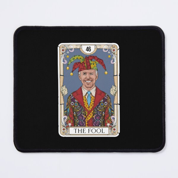 Item preview, Funny Biden Tarot Fool Republican Trump election 2024 designed and sold by w1ckerman.