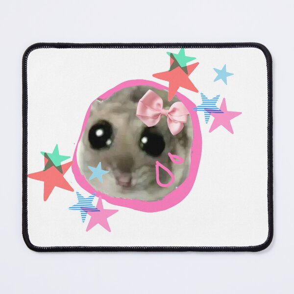 Item preview, Sad hamster, hamster, stars, sad hamster meme designed and sold by theherbst131313.