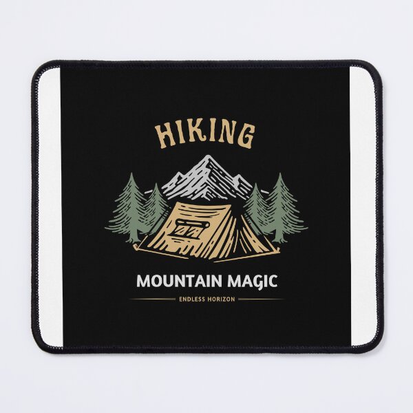 Item preview, Hiking Mountain Magic designed and sold by GraphicGroovy.