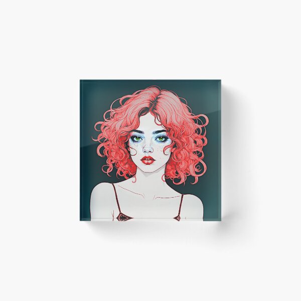 Item preview, Red Head Girl designed and sold by Sanctum Icons.