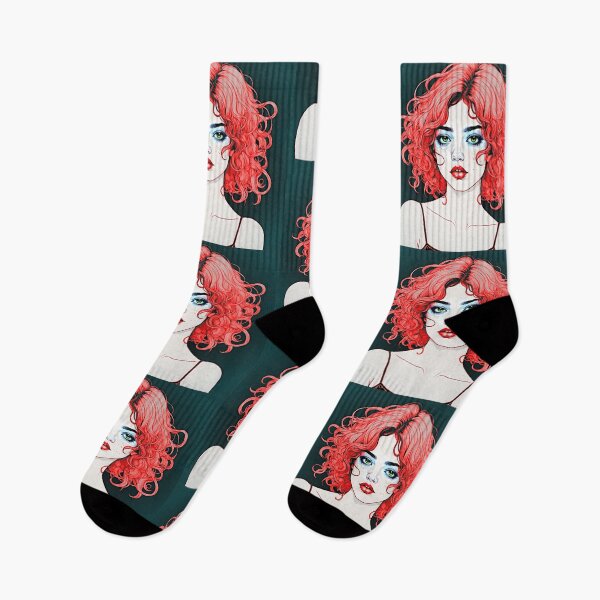 Item preview, Red Head Girl designed and sold by Sanctum Icons.
