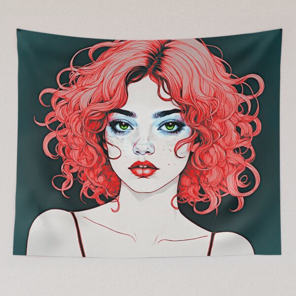 Item preview, Red Head Girl designed and sold by Sanctum Icons.