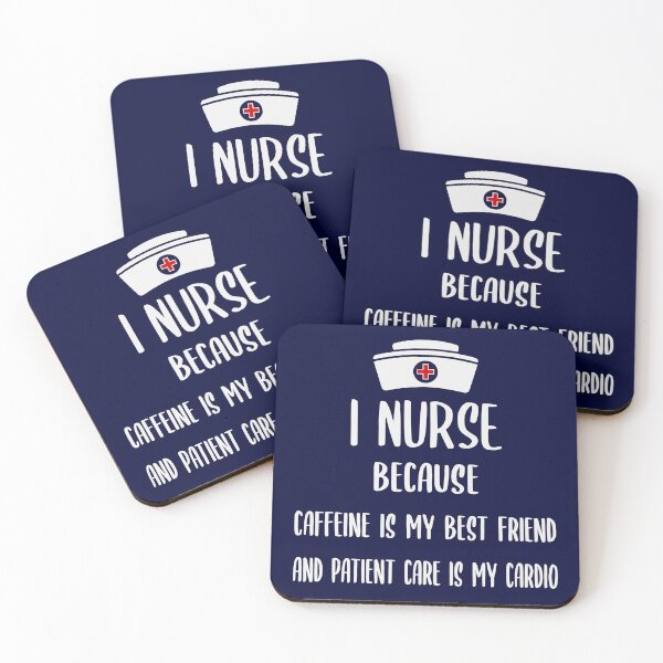 Item preview, I Nurse Because Caffeine Is My Best Friend And Patient Care Is My Cardio designed and sold by zarshirts.