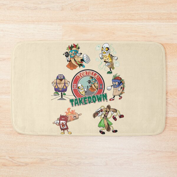 Item preview, Mexican Foods Mexican Wrestling from Tortilla Takedown designed and sold by LethalChicken.