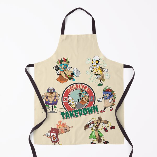 Item preview, Mexican Foods Mexican Wrestling from Tortilla Takedown designed and sold by LethalChicken.