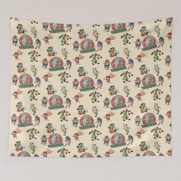 Item preview, Mexican Foods Mexican Wrestling from Tortilla Takedown designed and sold by LethalChicken.