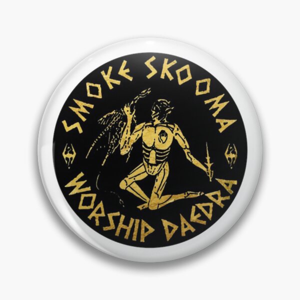 Item preview, Smoke Skooma Worship Daedra Logo designed and sold by pistorgrowl.