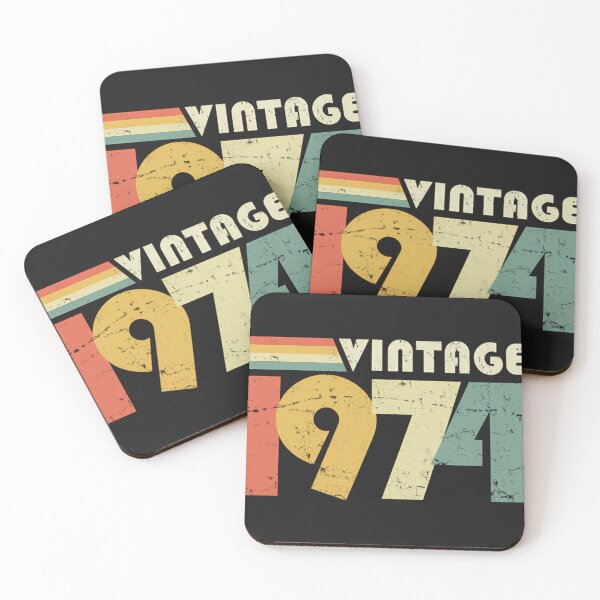 Item preview, Vintage 1974 50Th Birthday Gift Distressed Design designed and sold by Franzesch.