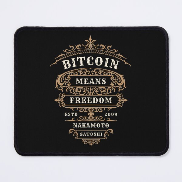 Item preview, Bitcoin Means Freedom designed and sold by Patric Wurzer.