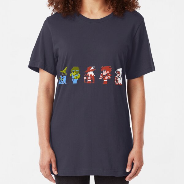 Final Fantasy - Team up Slim Fit T-Shirt