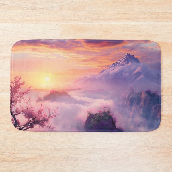 Item preview, Dawn Over Blossom Peaks designed and sold by unimuse.