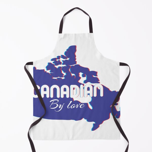 Item preview, CANADIAN BY LOVE BLUE MAP designed and sold by Inspiclothing.
