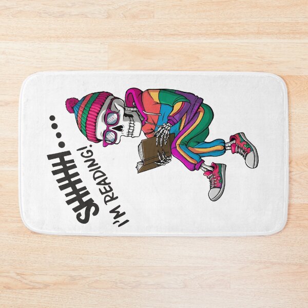 Item preview, Bookworm skeleton reading a book designed and sold by HandicraftArt.