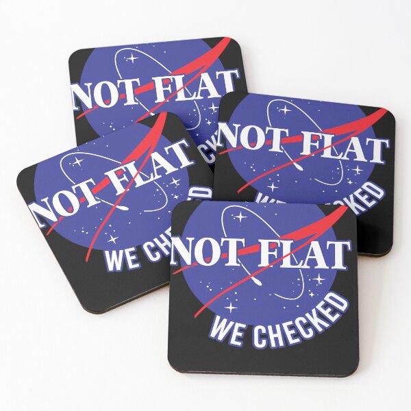 Item preview, Nasa Not Flat We Checked designed and sold by ZacharieMaurice.